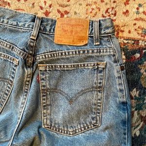 Vintage Raw Hem 550s